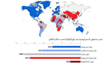 الدول الداعمة لروسيا